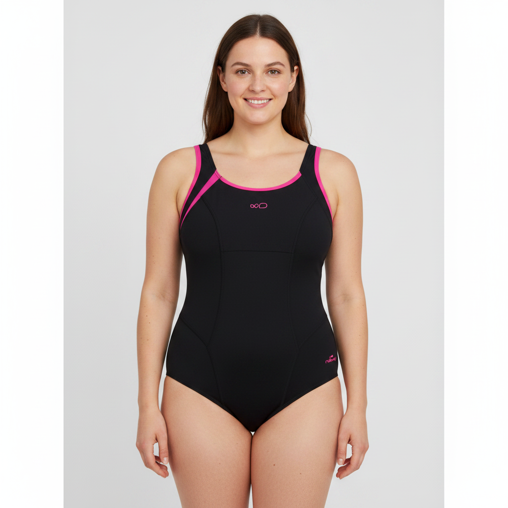 Maillot 1 pièce Nabaiji Noir