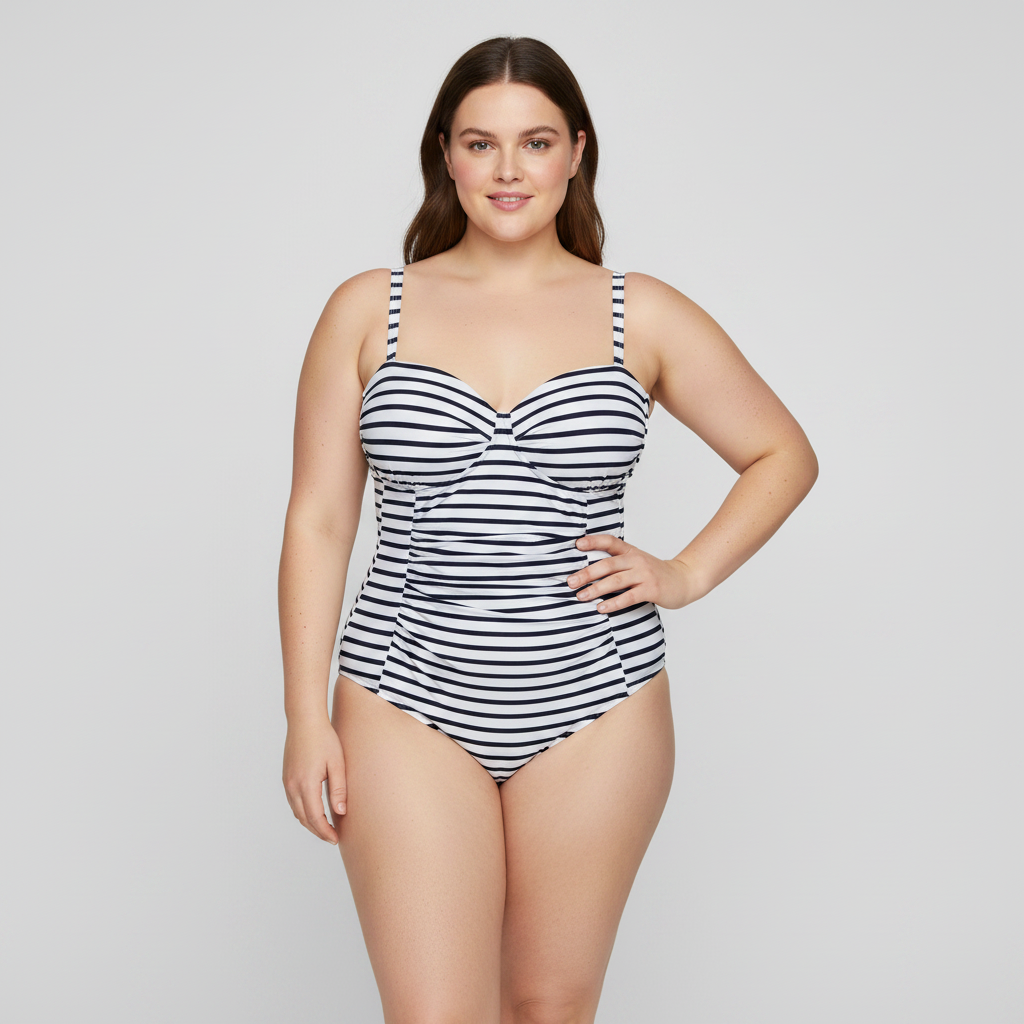 Maillot 1 pièce Blanc