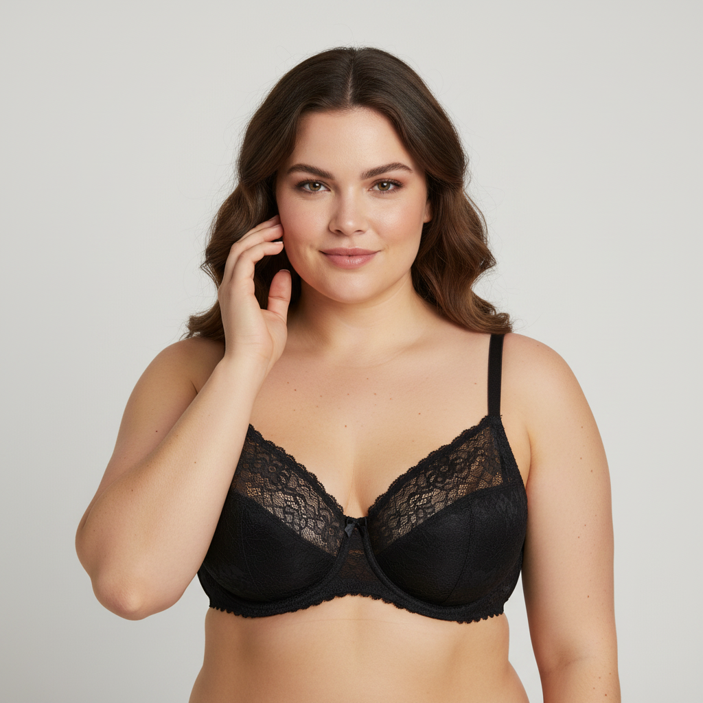Soutien-gorge Princesse tam.tam Noir