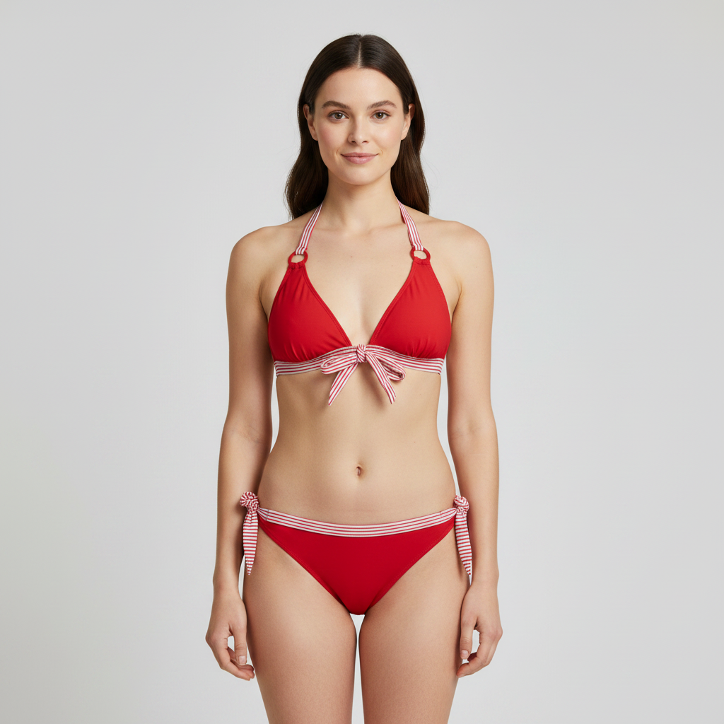 Haut de maillot Rouge
