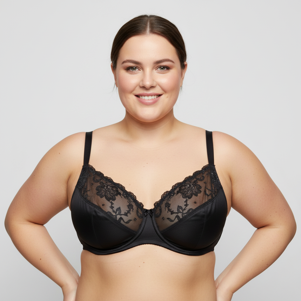 Soutien-gorge Darjeeling Noir