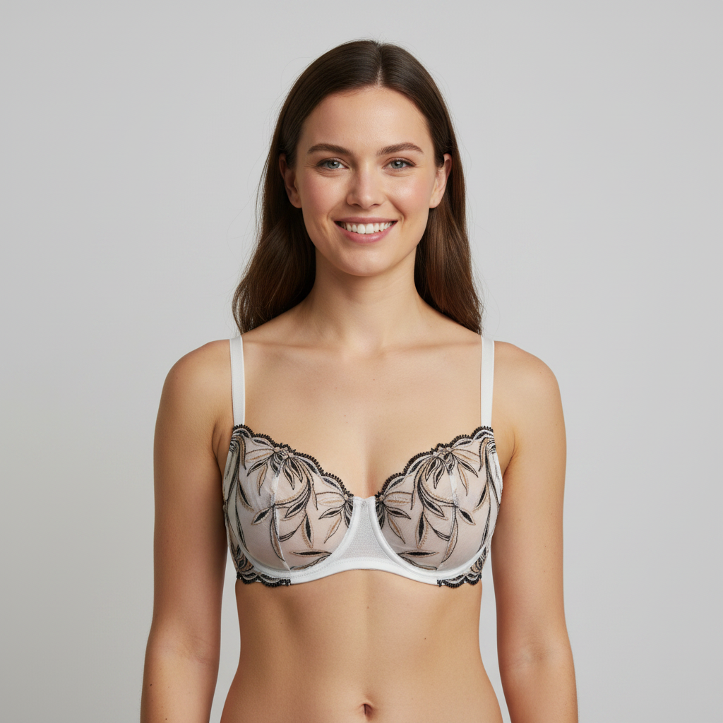 Soutien-gorge RougeGorge Blanc