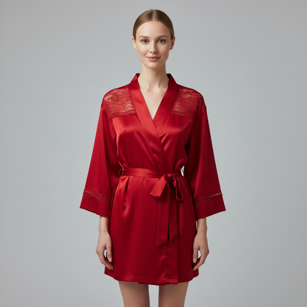 Kimono ETAM Rouge