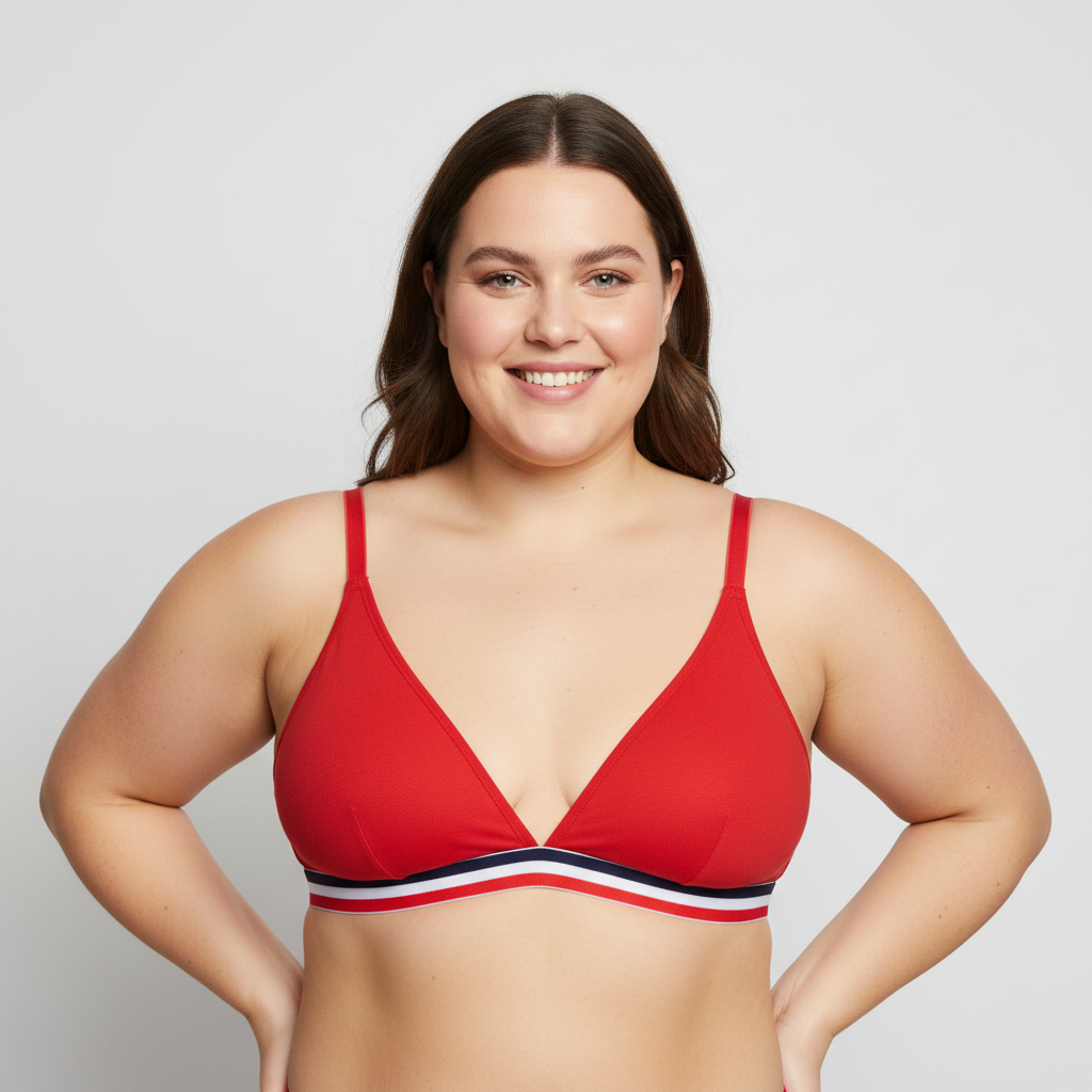 Soutien-gorge Le slip français Rouge