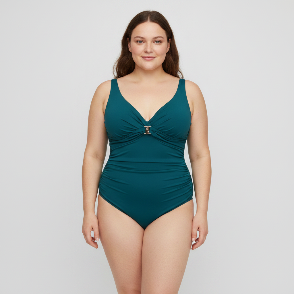 Maillot 1 pièce RougeGorge Vert