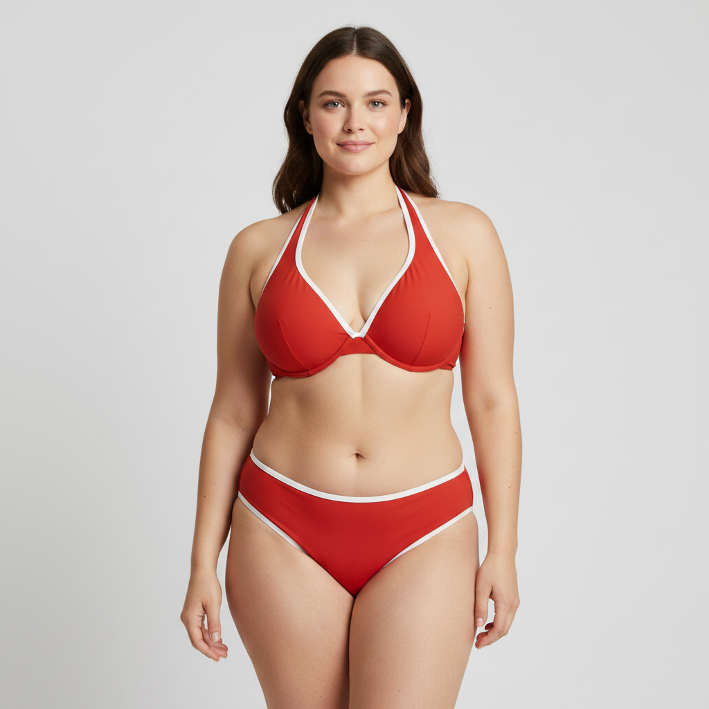 Haut de maillot RougeGorge Orange