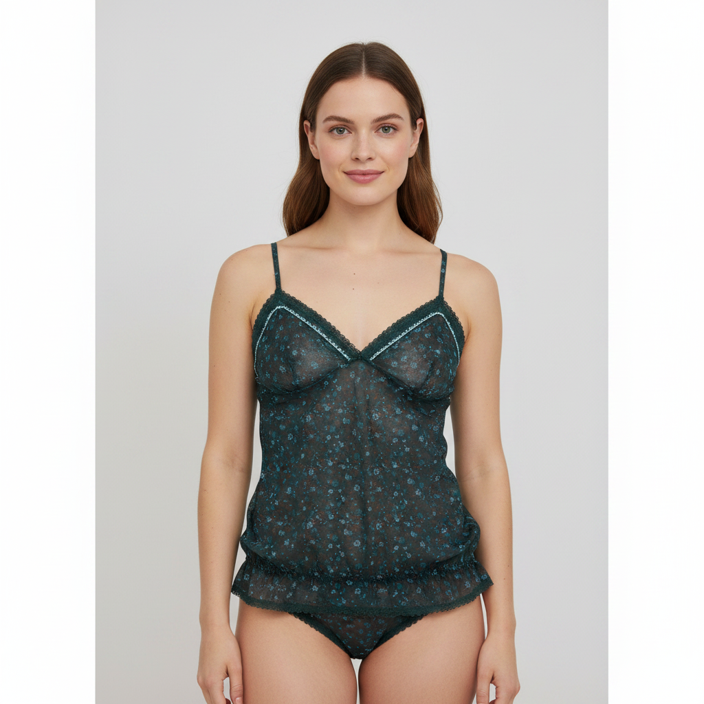 Nuisette ETAM Vert