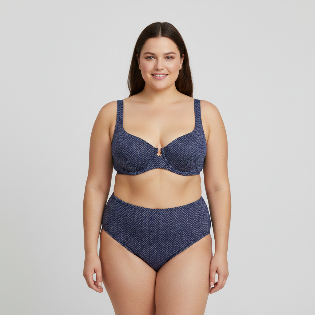 Haut de maillot RougeGorge Bleu