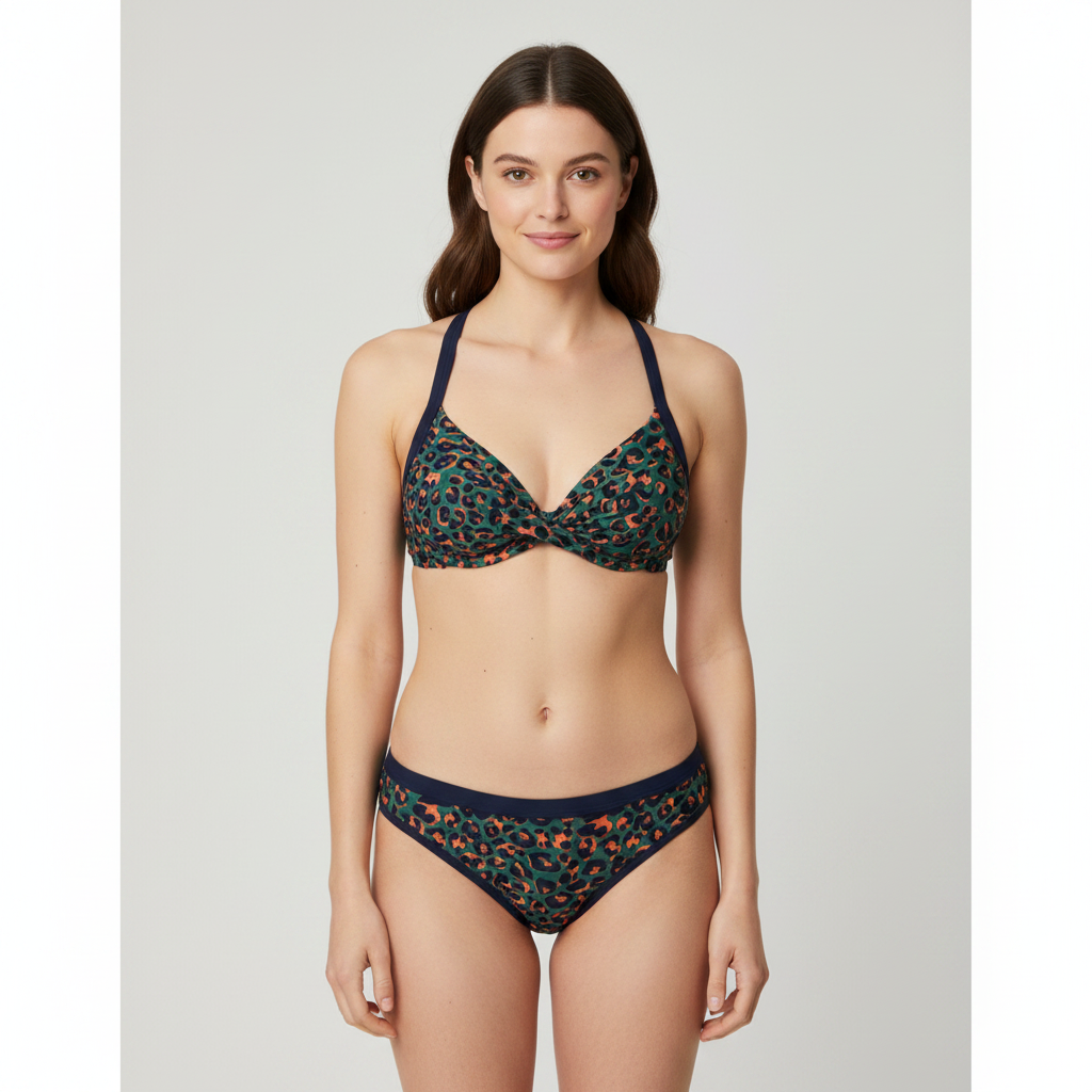 Haut de maillot Livia Vert