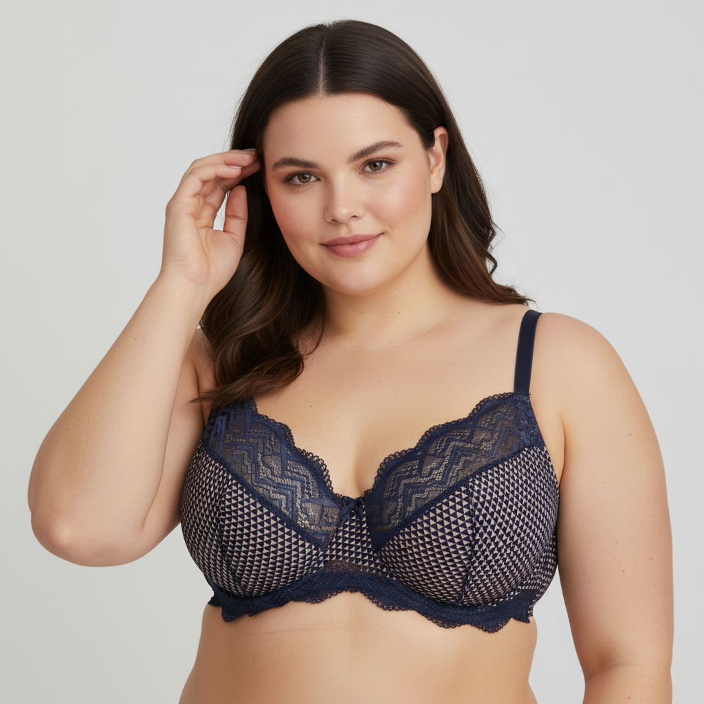 Soutien-gorge Sans Complexe Bleu