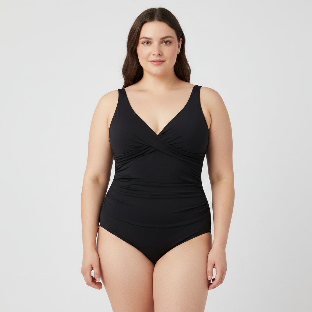 Maillot 1 pièce RougeGorge Noir