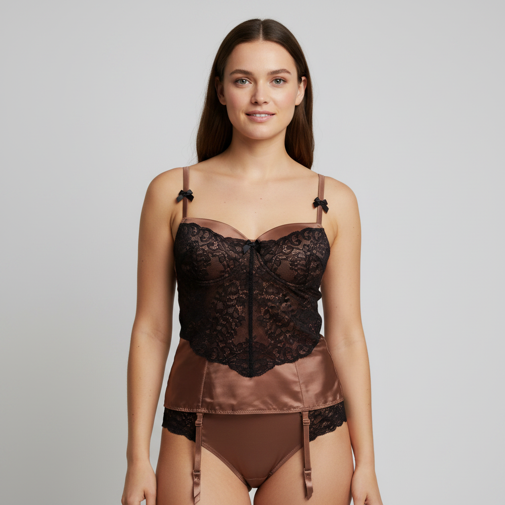 Guêpière ETAM Marron