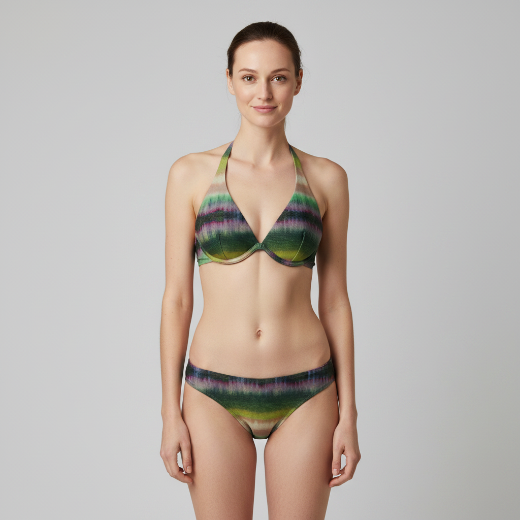 Haut de maillot RougeGorge Vert