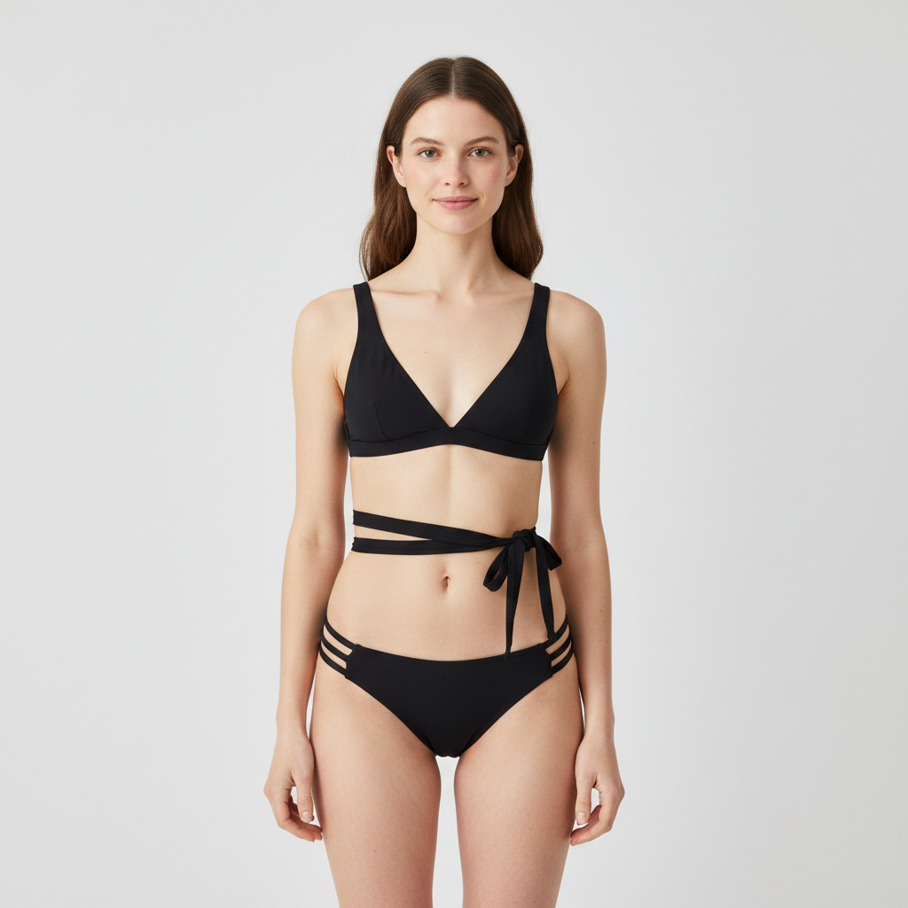 Haut de maillot Ysé Noir