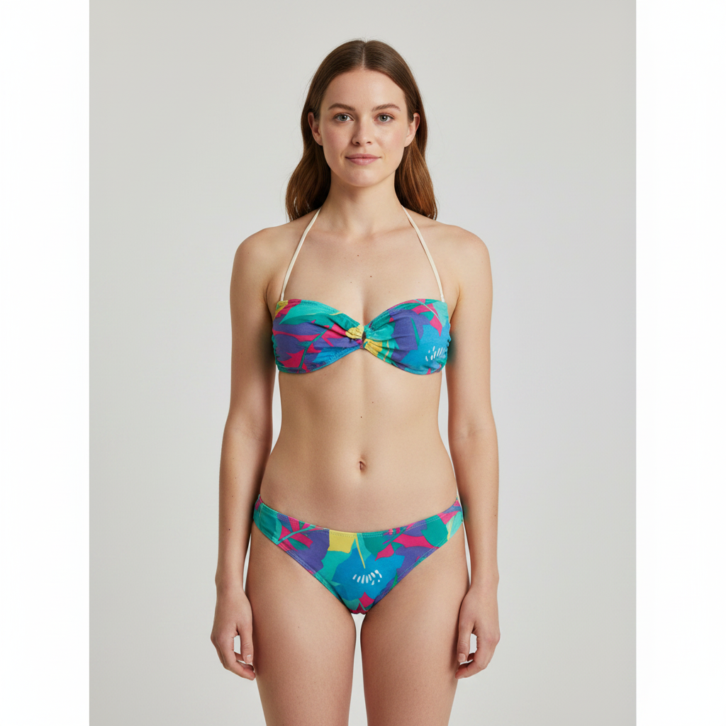 Haut de maillot Bleu