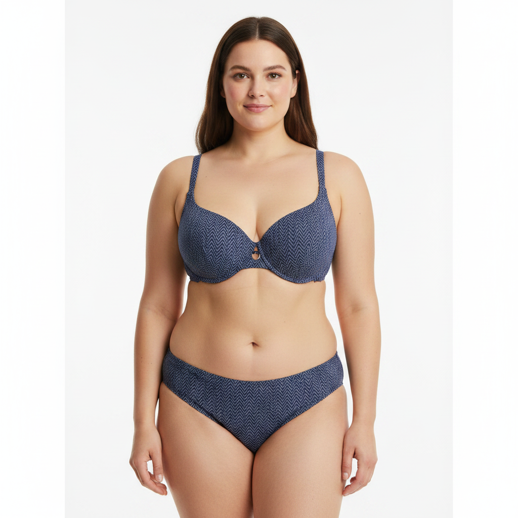 Haut de maillot RougeGorge Bleu