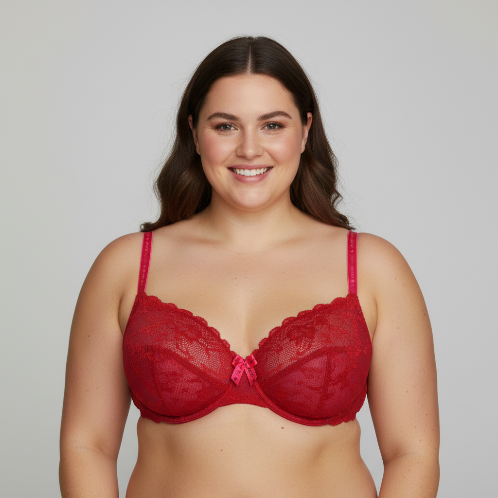 Soutien-gorge Darjeeling Rouge