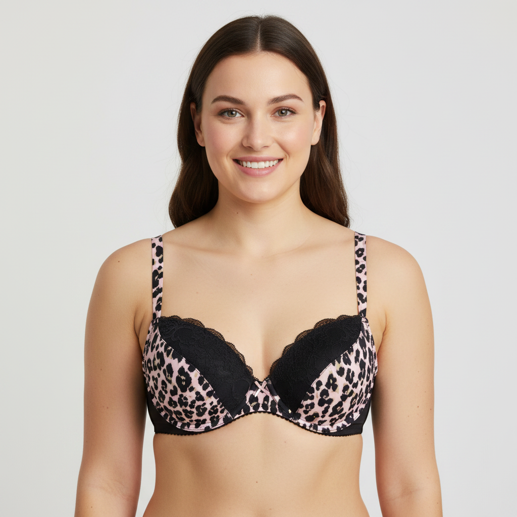Soutien-gorge PIEGE Lingerie Rose
