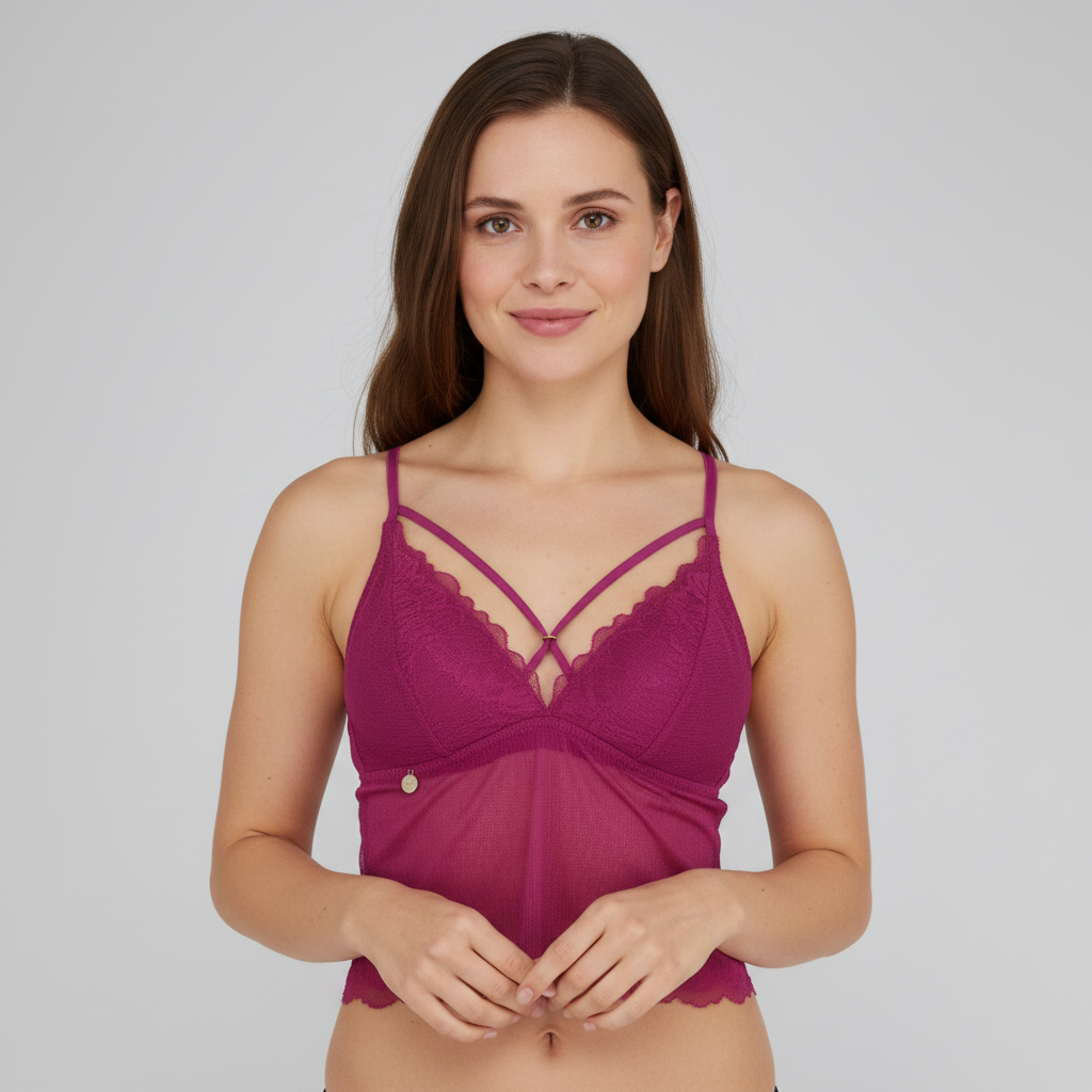 Soutien-gorge Black Limba Violet