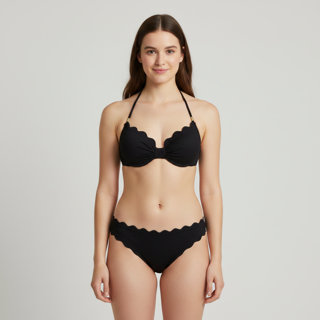 Haut de maillot Noir