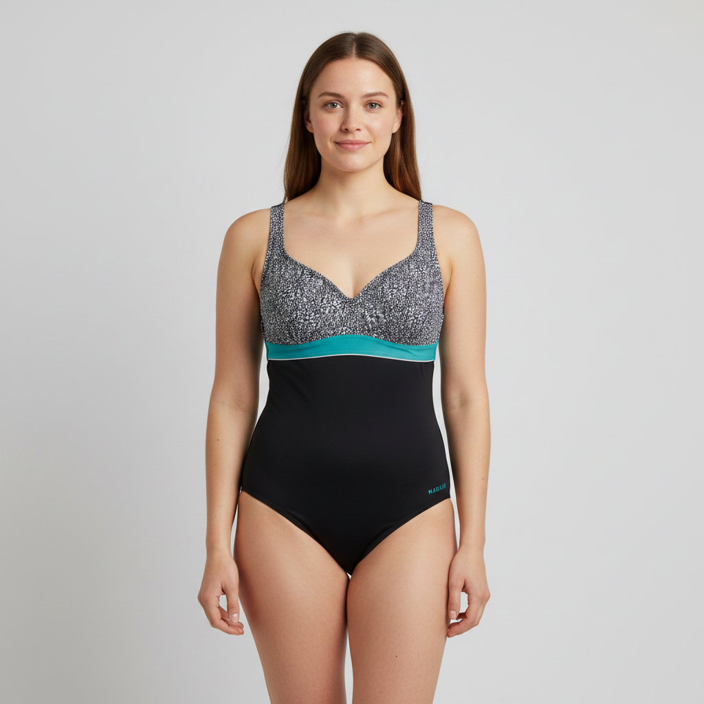 Maillot 1 pièce Nabaiji Noir