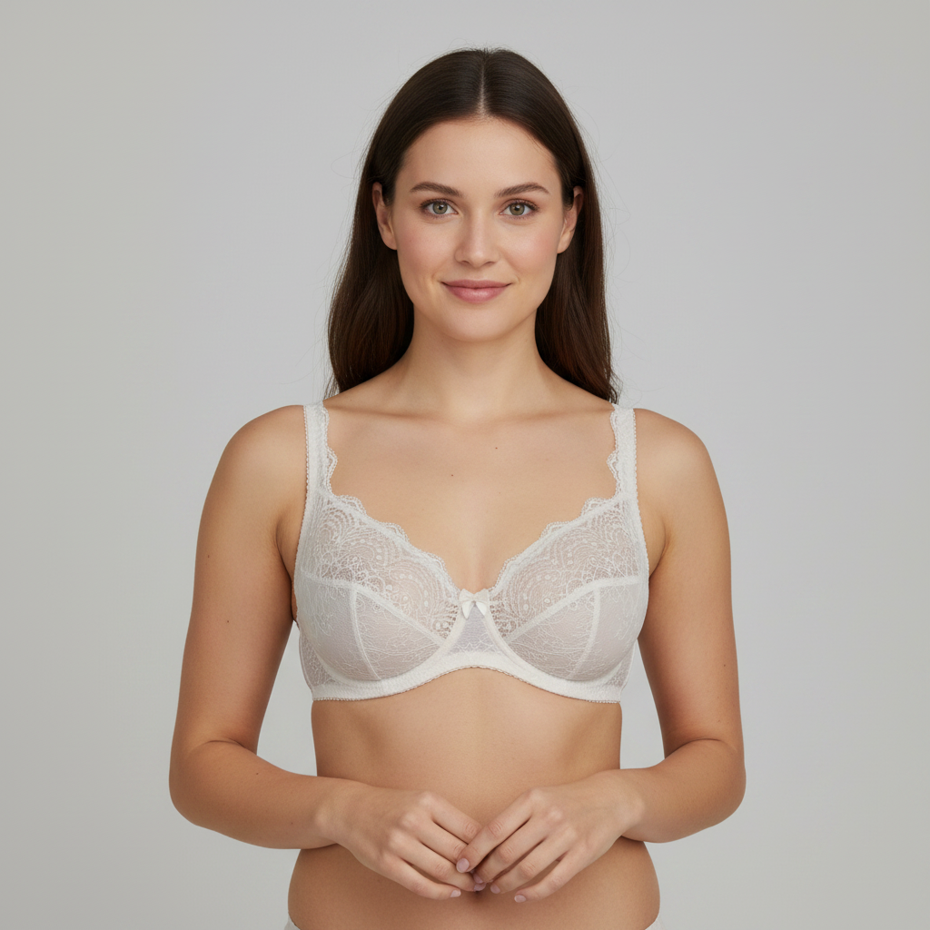 Soutien-gorge Maison Close Blanc