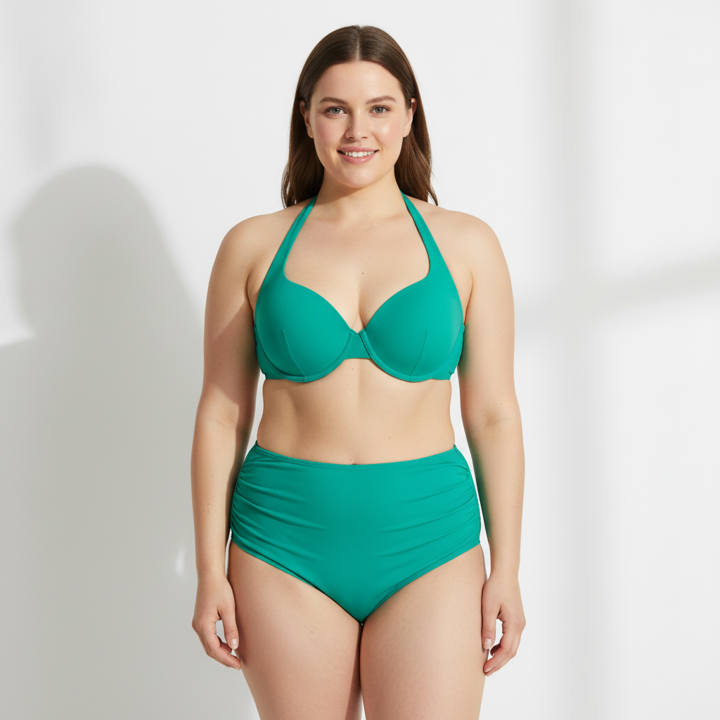 Haut de maillot RougeGorge Vert