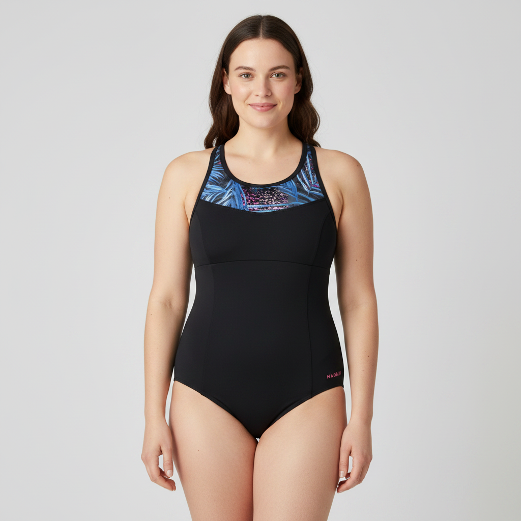 Maillot 1 pièce Nabaiji Noir