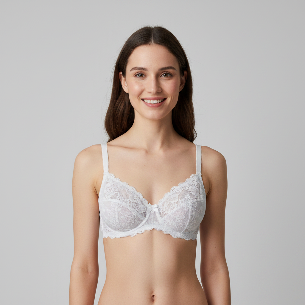 Soutien-gorge PIEGE Lingerie Blanc