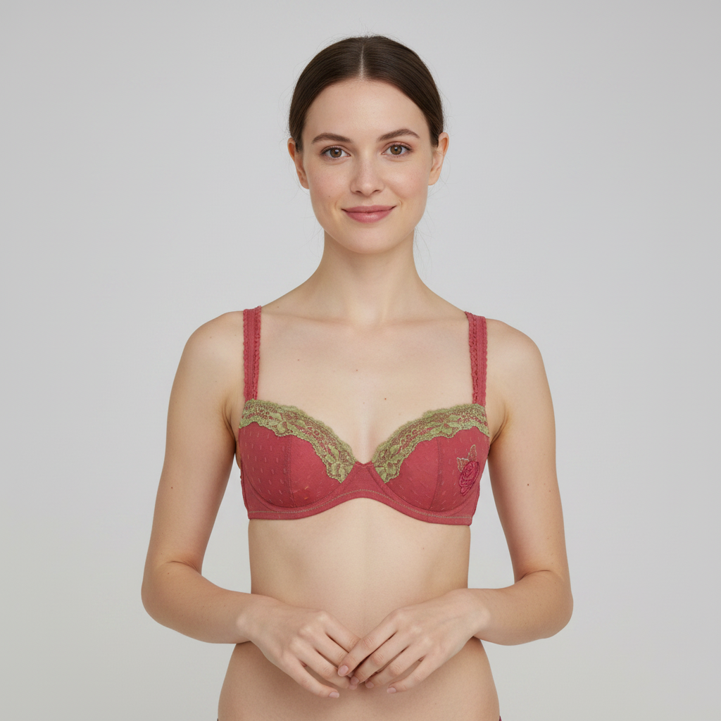 Soutien-gorge No Roméo Rose