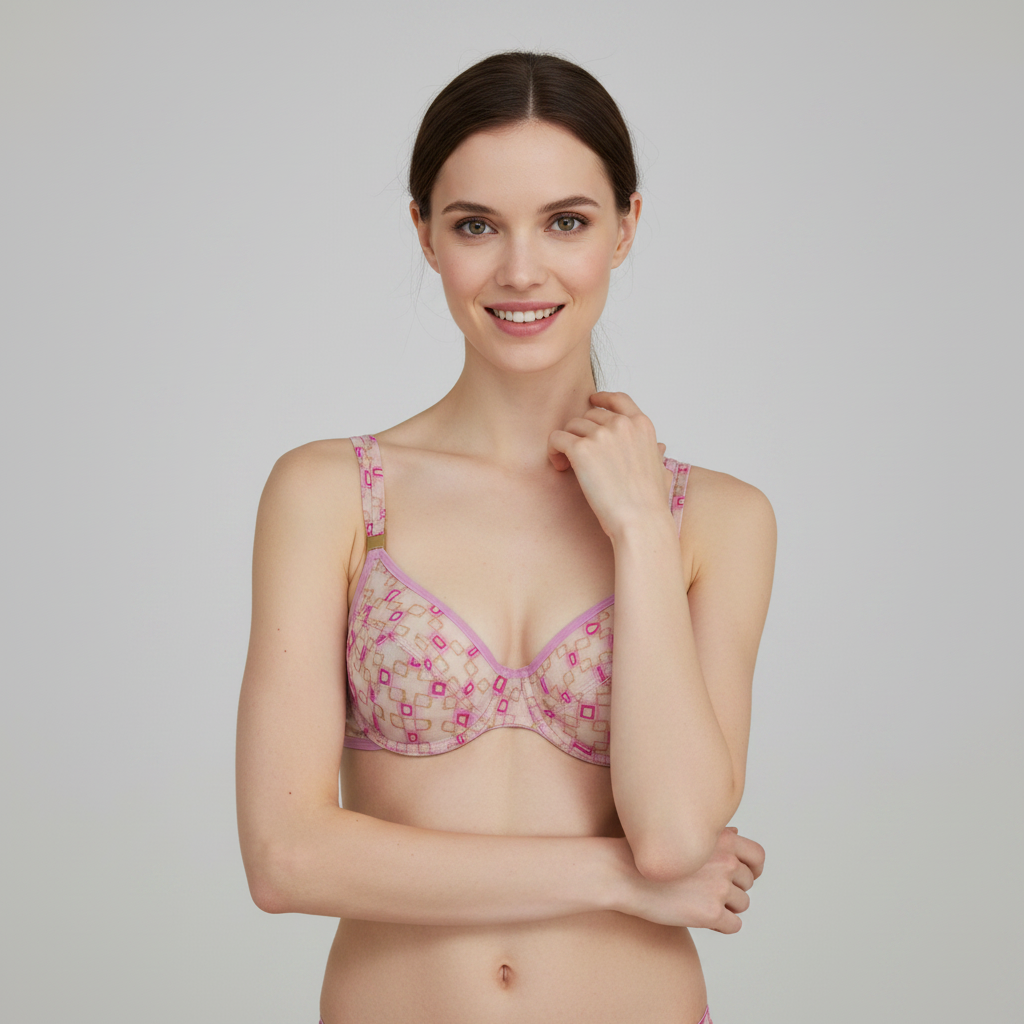 Soutien-gorge Ici et Maintenant Rose