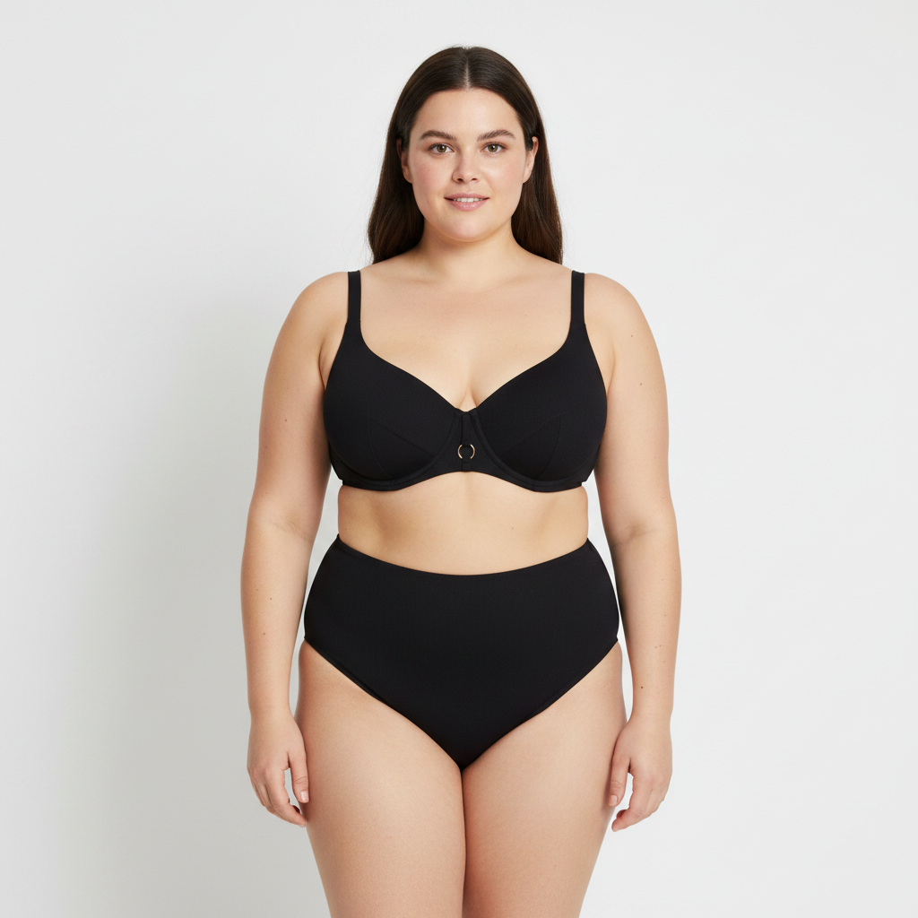 Haut de maillot RougeGorge Noir