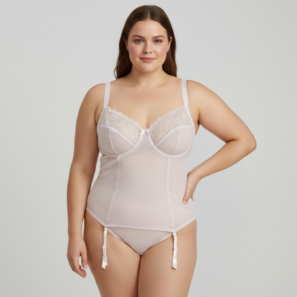 Guêpière La Redoute Blanc