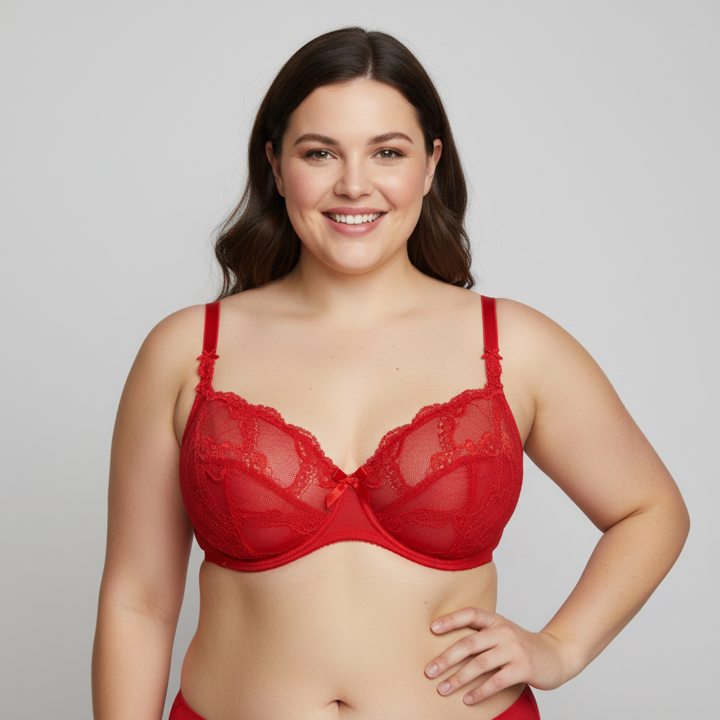 Soutien-gorge Darjeeling Rouge