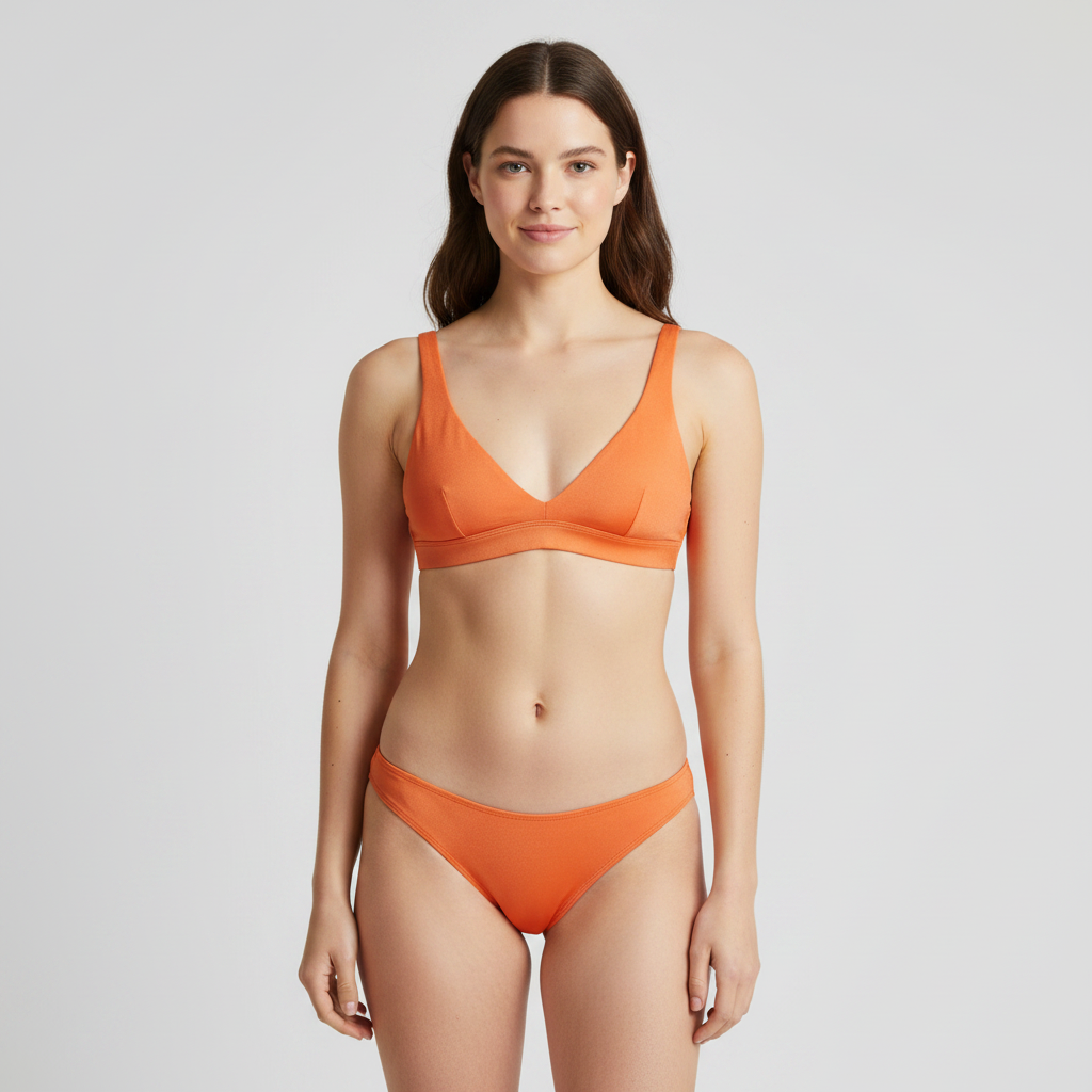 Haut de maillot ETAM Orange