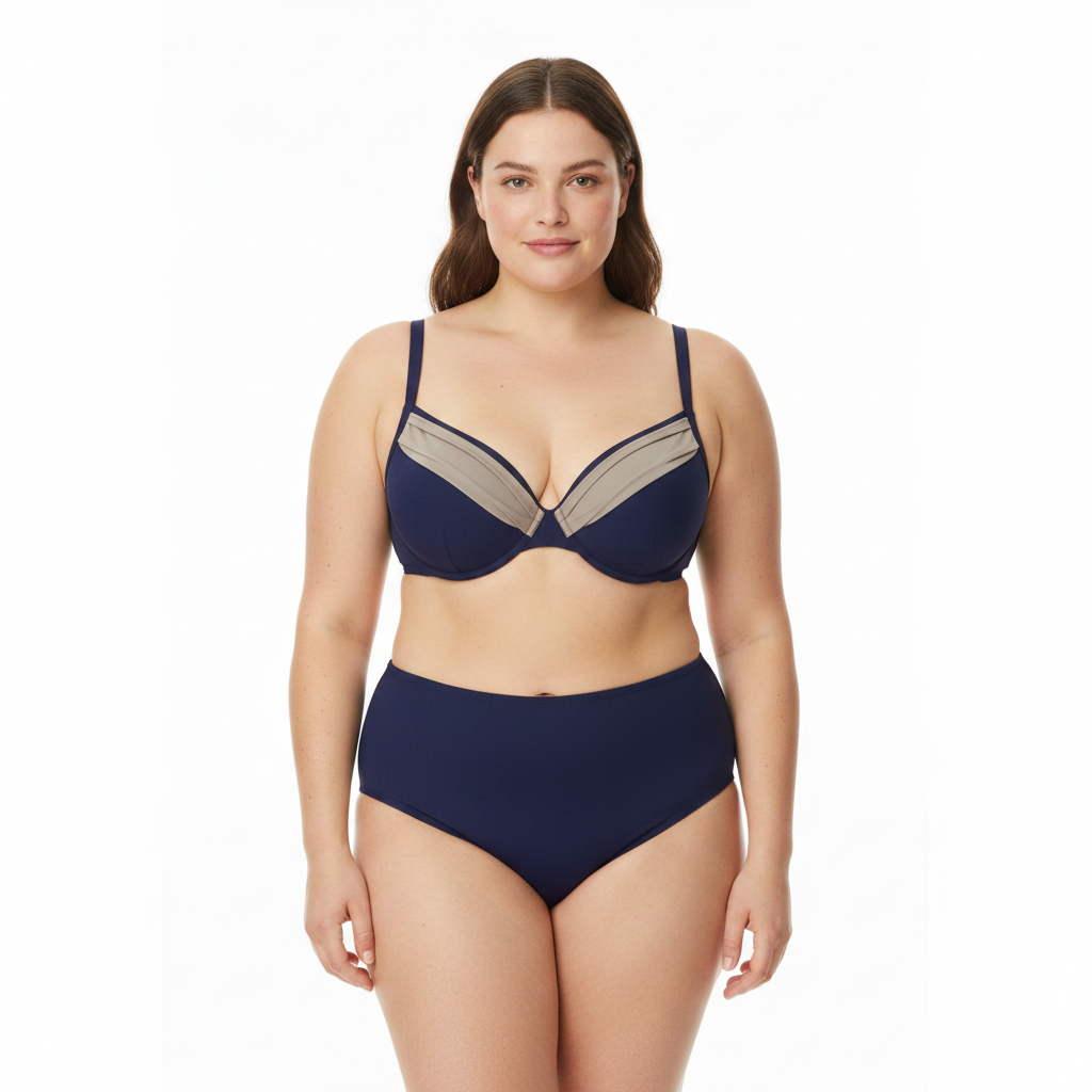 Haut de maillot Darjeeling Bleu