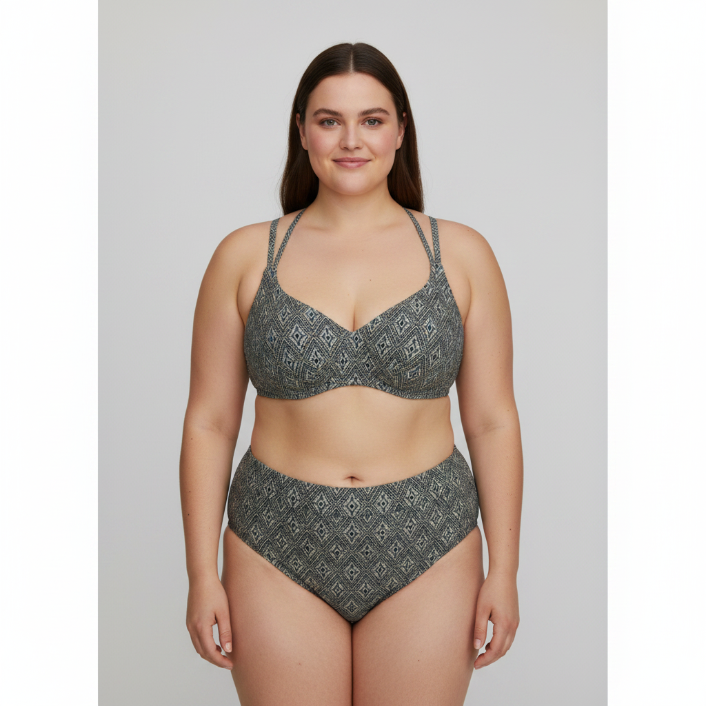 Haut de maillot Calzedonia Gris