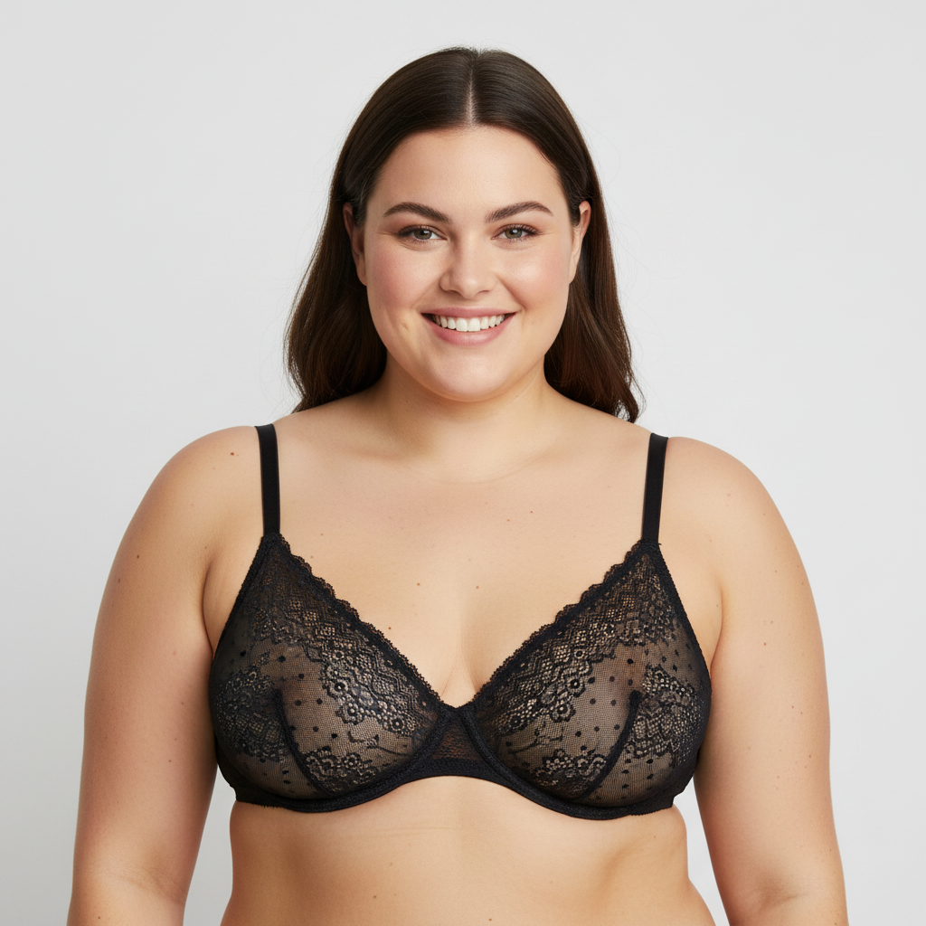 Soutien-gorge Princesse tam.tam Noir