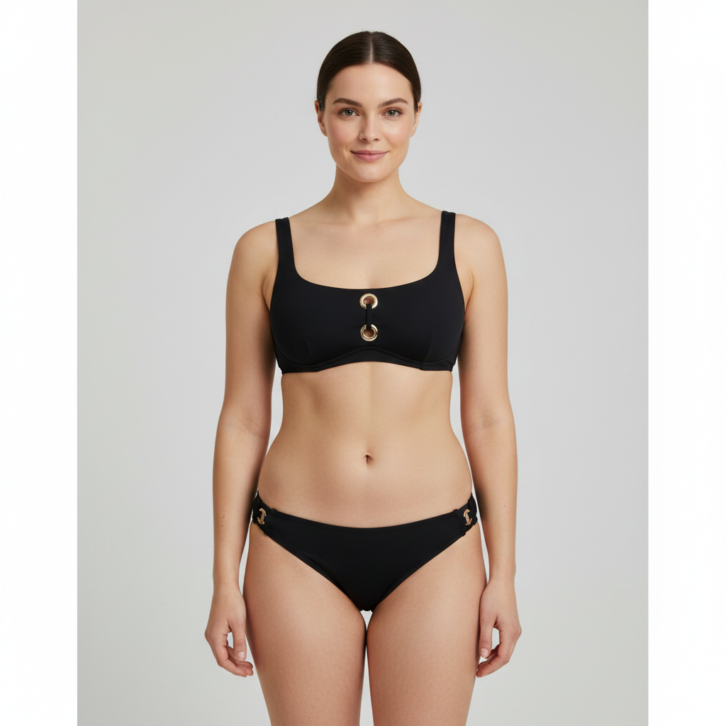 Haut de maillot RougeGorge Noir