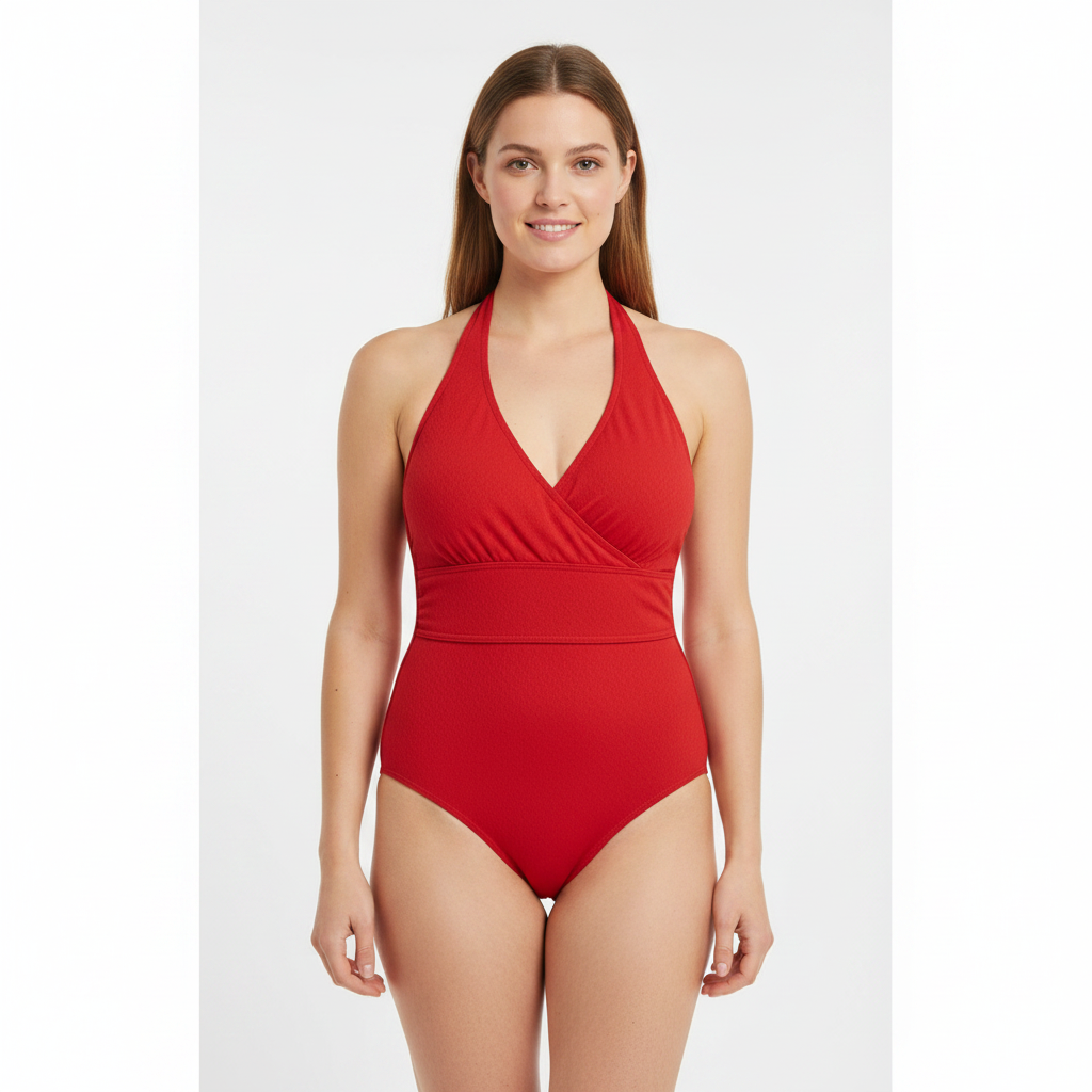 Maillot 1 pièce Ysé Rouge