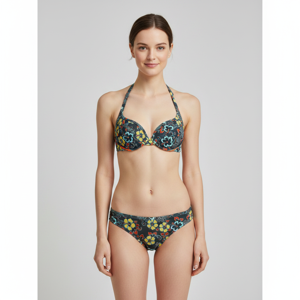 Haut de maillot Janine Robin Vert