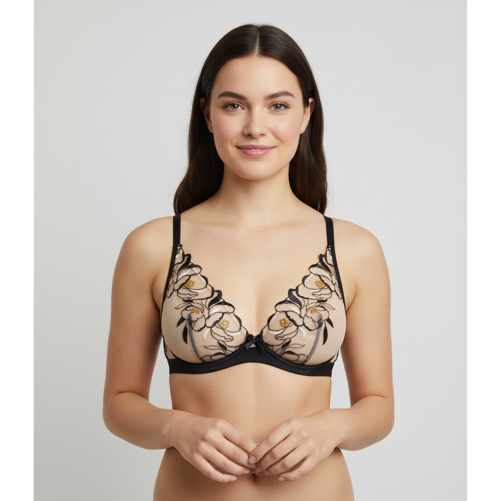 Soutien-gorge Darjeeling Noir