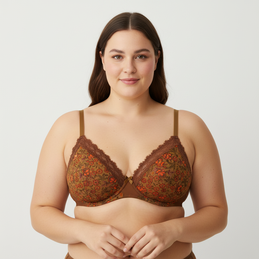 Soutien-gorge Monoprix Marron
