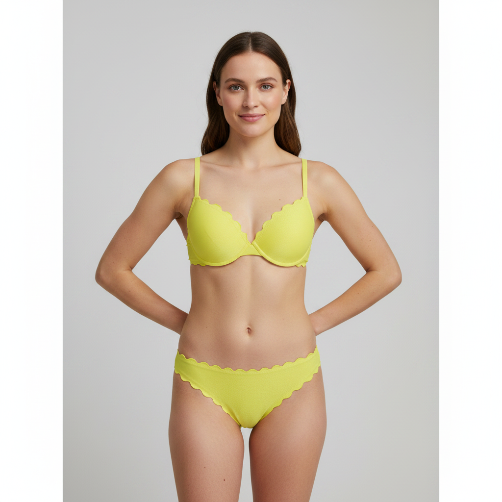 Haut de maillot Calzedonia Jaune