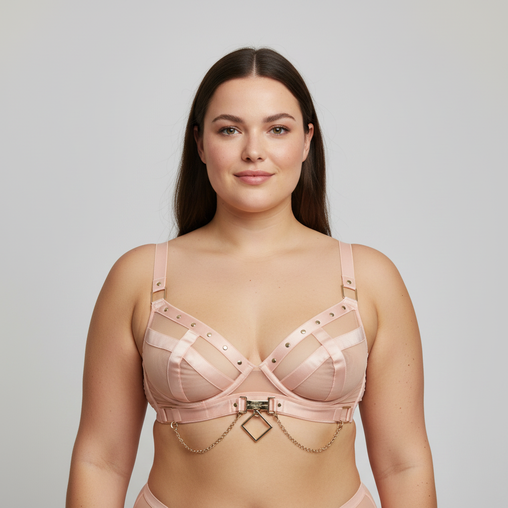 Soutien-gorge sexy Honey Birdette Rose