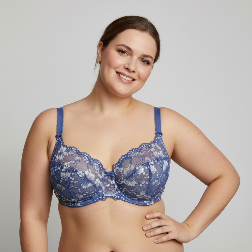 Soutien-gorge Darjeeling Bleu