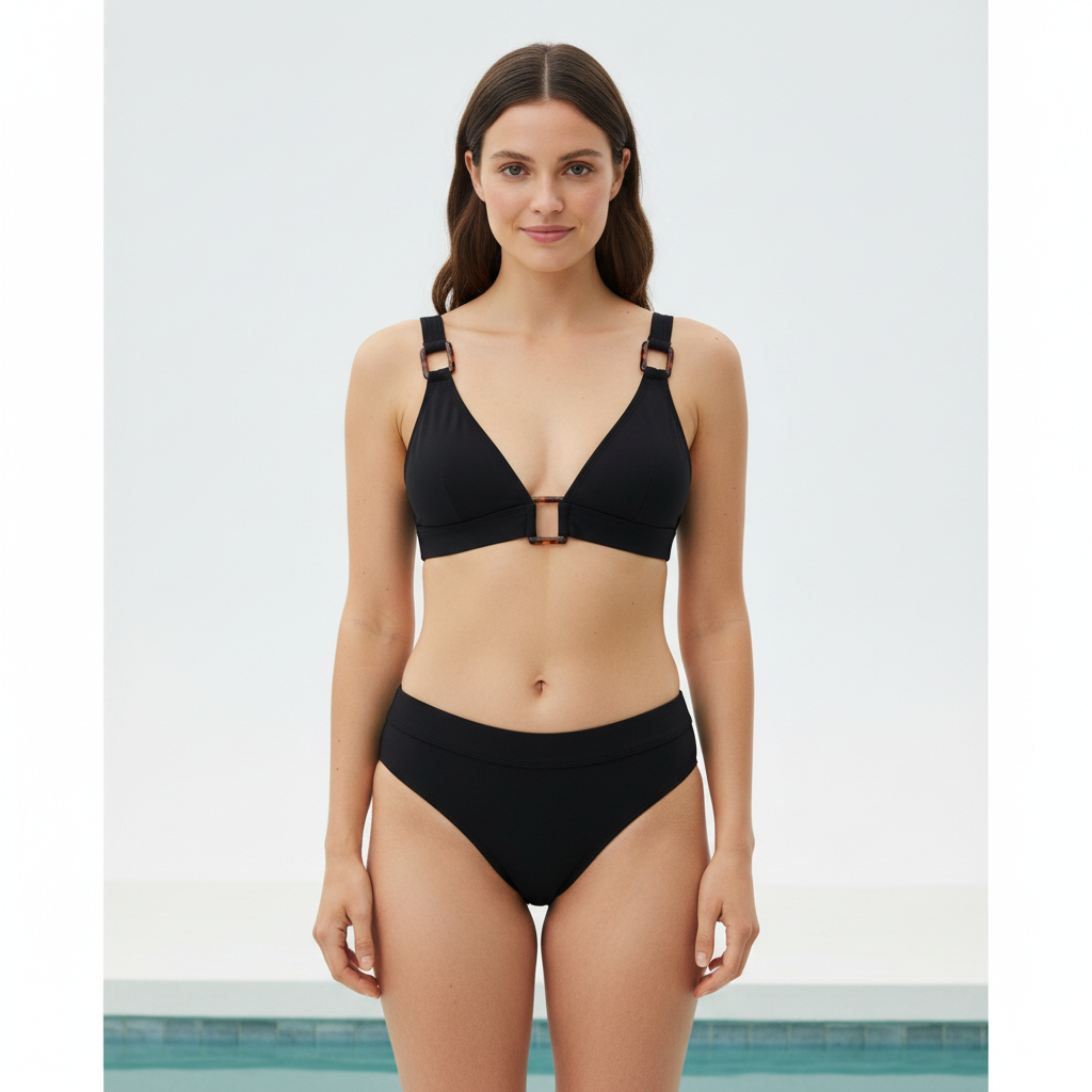 Haut de maillot Noir