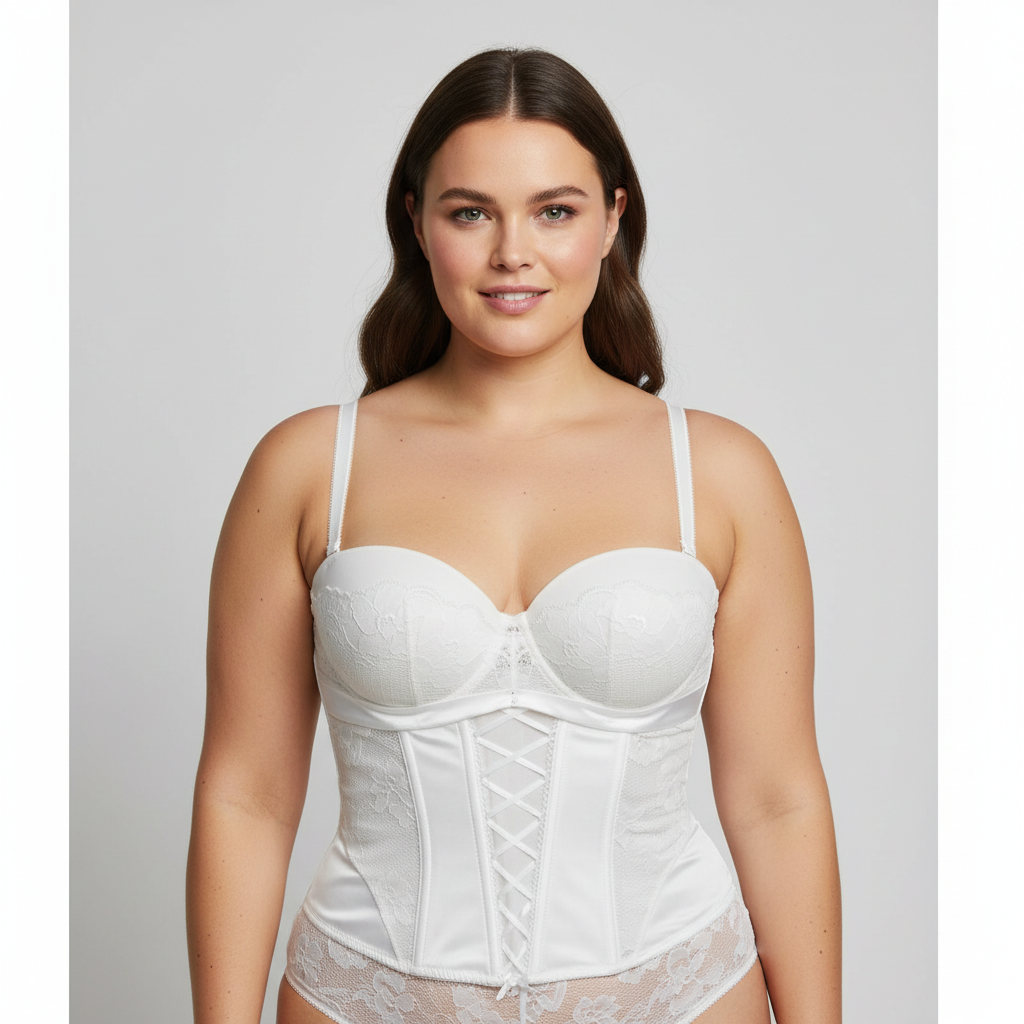 Corset RougeGorge Blanc