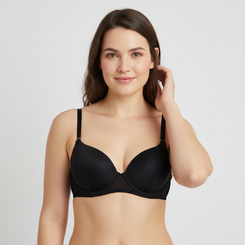 Soutien-gorge Princesse tam.tam Noir
