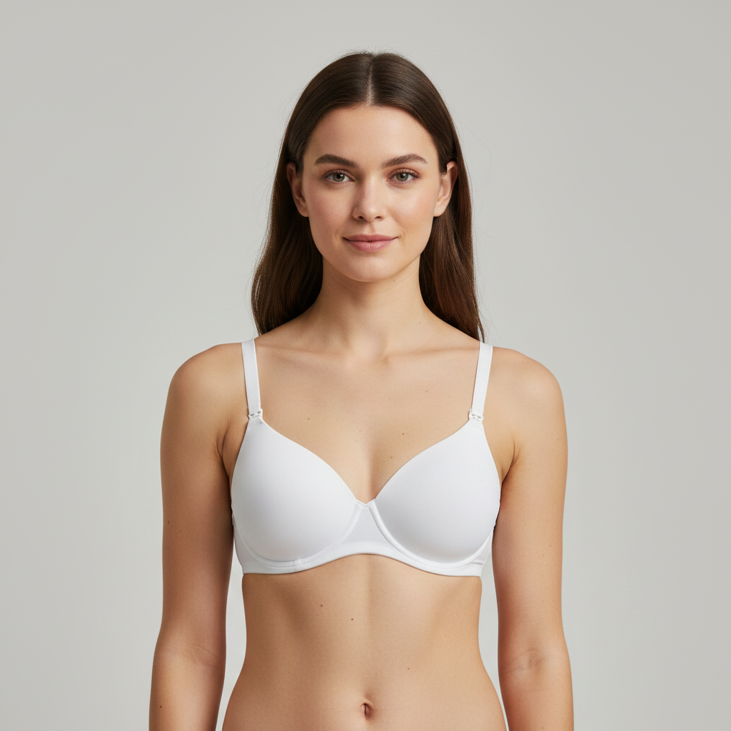 Soutien-gorge d'allaitement Blanc